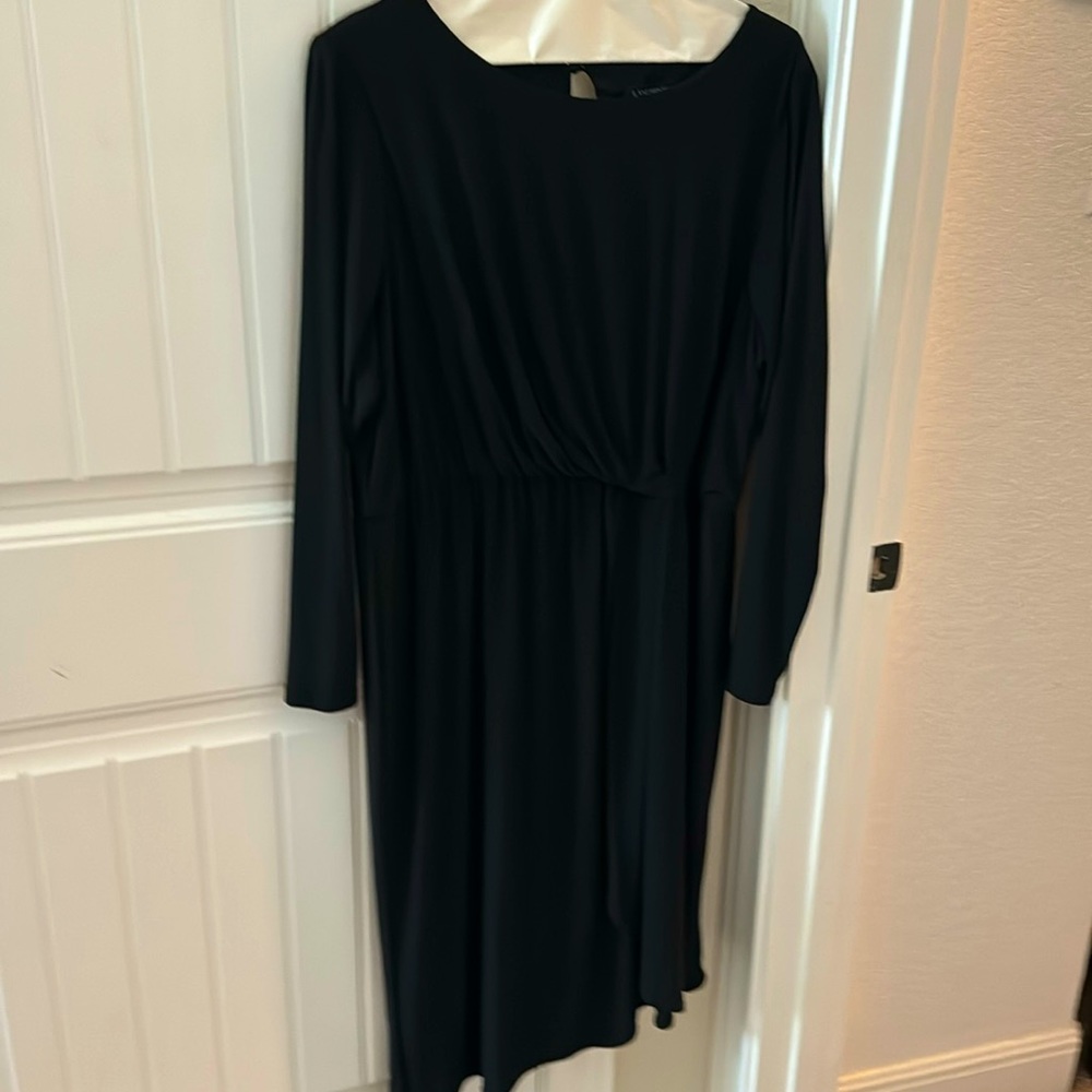 NWT Lane Bryant dress with gathered draping